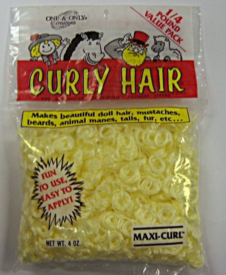 Maxi Curl Doll Hair