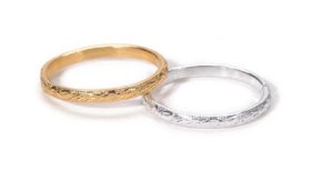 3/4" Split Wedding Rings