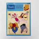Pooh Magnets for You in Plastic Canvas
