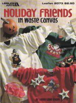 Holiday Friends in Waste Canvas