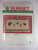 "Americana Welcome" Counted Cross Stitch Kit