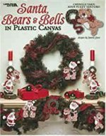 Santa, Bears & Bells in Plastic Canvas