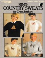 Mimi's Country Sweats for Cross Stitchers (waste canvas)