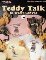 Teddy Talk in Waste Canvas