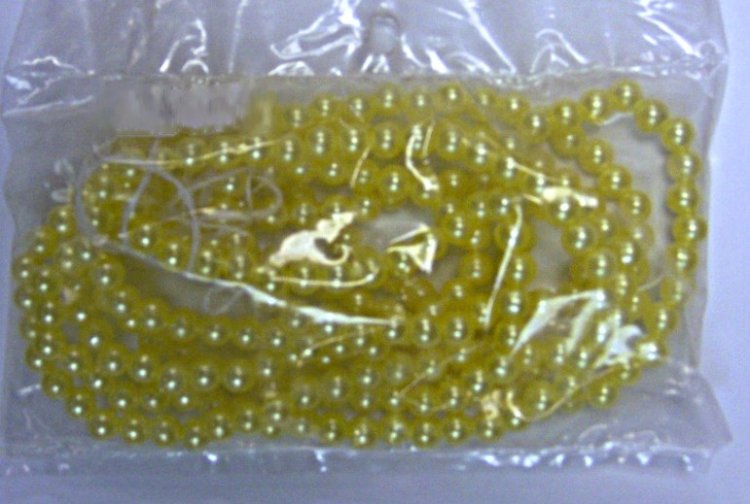 6MM Yellow Pearls