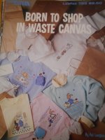 Born to Shop in Waste Canvas