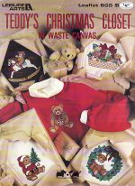 Teddy's Christmas Closet in Waste Canvas