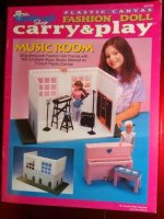 Fashion Doll Carry & Play/Music Room