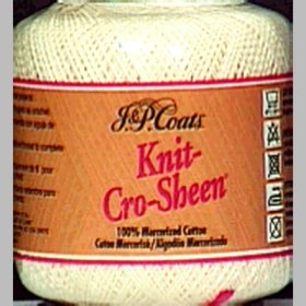 Knit-Cro-Sheen Crochet Cotton