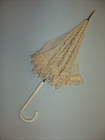 Champagne Lace Umbrella