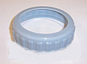 Small Mouth Light Blue Plastic Mason Jar Top