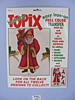 Old St. Nick Iron-On Transfer