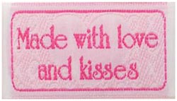 "Made With Love And Kisses" Labels