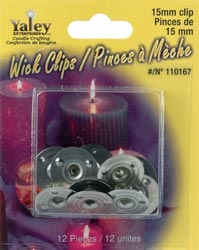 Candle Wick Clips 15mm