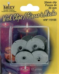 Candle Wick Clips 20mm