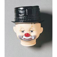 Vintage 5 1/2\" Hobo Clown Head w/Hat