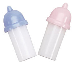 1 1/2" Plastic Baby Bottle