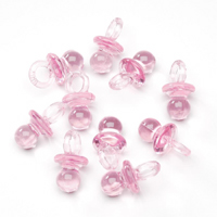 12mmX7/8" Plastic Pacifier Beads