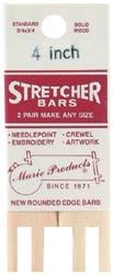 Wood Stretcher Bars 3/4\"X3/4\" - 4\"