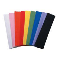 20" Wide Crepe Paper Folds