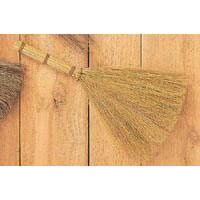 12" Natural Straw Broom