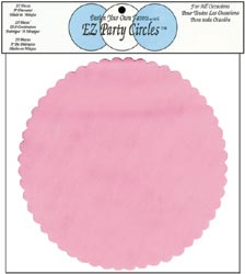 9\" Scalloped Tulle Circles