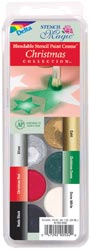 Delta Stencil Paint Cremes Variety Pack - Christmas
