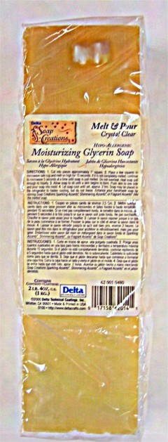 Crystal Clear Glycerine Soap Bar