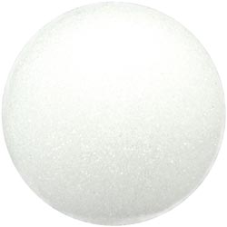 White Styrofoam Ball 1-1/2\"