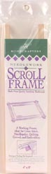 Deluxe Hardwood Scroll Frame 4\"X8\"