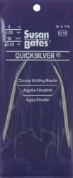 Quicksilver Circular Knitting Needles 16"