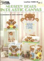 Nursery Bears in Plastic Canvas