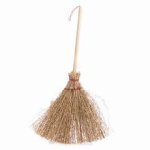 8" Natural Straw Broom