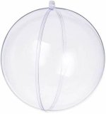 Clear Plastic Fillable Ball